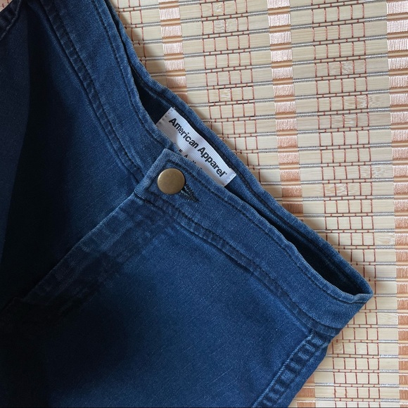 american apparel denim high waisted shorts - Picture 4 of 4